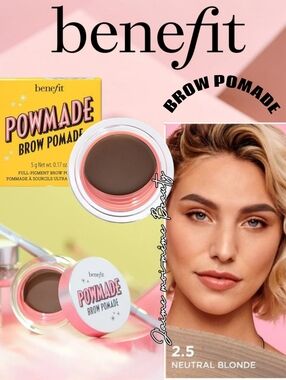 Benefit Powmade Brow Pomade — Neutral Blonde (2.5)